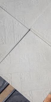 Плитка тротуарная "ялта" серая 30*30*3 1м2