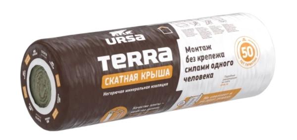 Утеплитель "урса терра" 10см толщина 1200*4500  5,4м2 рулон