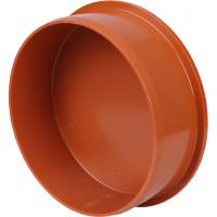 Заглушка для канализационной трубы рыжая 110
