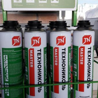 Монтажная пена "65" под пистолет "технониколь" 800мл