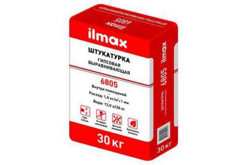 Штукатурка гипсовая Илмакс 6805, 30кг