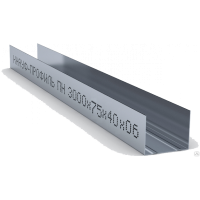 Профиль направляющий 75*40*3м "Knauf"
