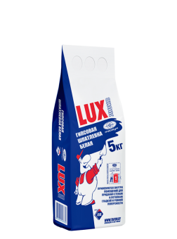 ЛЮКС шпатлевка гипсовая БЕЛАЯ, внутр 3кг
