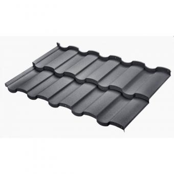 Металлочерепица Германо листовая полиэстер мат Zn 100-140 г/м2,покрытие  25-30мк.(0,5мм).Цена за м2