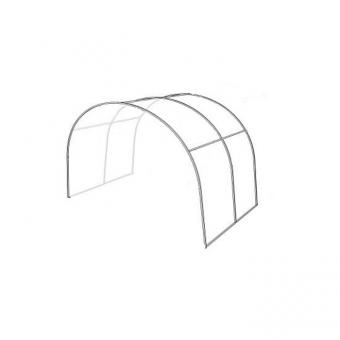 Добор для каркаса теплицы "Пятроуна Люкс" между дугами (0,67)