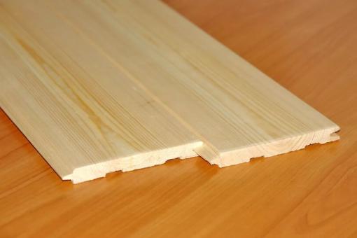 Потолочная рейка штиль сорт А (сосна) 20мм*122м*4м за м2