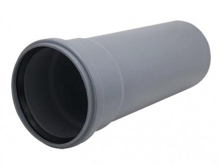 Труба для канализации 110 2м серая