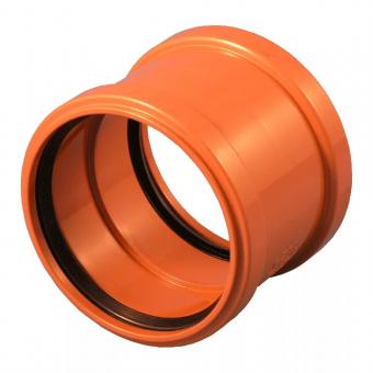 Муфта канализационная ПВХ 110