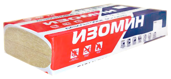 Утеплитель "Изомин" 50 плотность 5см,  5,76м2