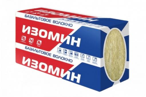 Утеплитель фасадый "Изомин" 1000*0,600* 10см 100пл. 4шт в пачке 2,4м2