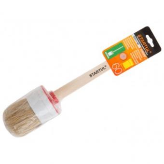 Кисть круглая № 10-40 мм STARTUL MASTER (малярная для ЛКМ на масляной основе, густых лаков, олифы, эмалей) (ST0112-35)