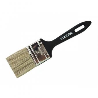 Кисть плоская 1"-25мм STARTUL PROFI (флейцевая малярная для ЛКМ на масляной основе, густых лаков, олифы, эмалей) (ST0103-25)