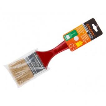 Кисть плоская 1"-25мм STARTUL MASTER (флейцевая малярная для ЛКМ на масляной основе, густых лаков, олифы, эмалей) (ST0102-25)