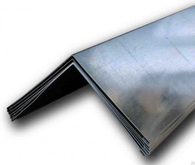 Конек оцинкованный  крыло 25*25*2м