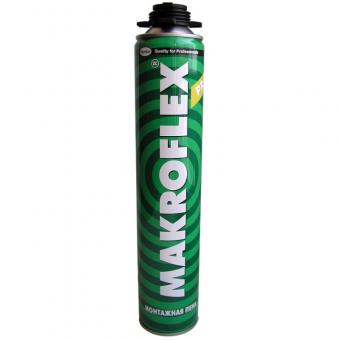Пена монтажная проф зимняя, Makroflex 750мл