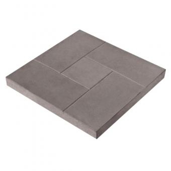 Плитка тротуарная "Калифорния" серая 1м2 300*300*30