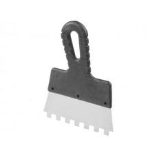 Шпатель фасад. зубчат. нерж. 150мм зуб 10х10 STARTUL MASTER (ST1004-1501) (для клея) (ST1004-1501)