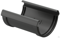 Соеденитель желоба графит "Docke" шт