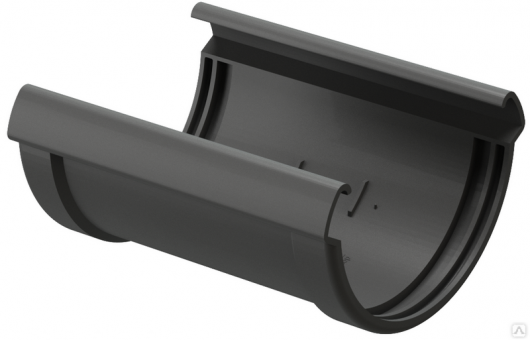 Соеденитель желоба графит "Docke" шт