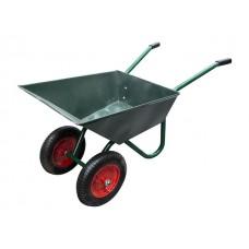 Тачка строительная (110л, 220кг, 2 пневмоколеса) (ВЕКТОР) (ТСД-324)